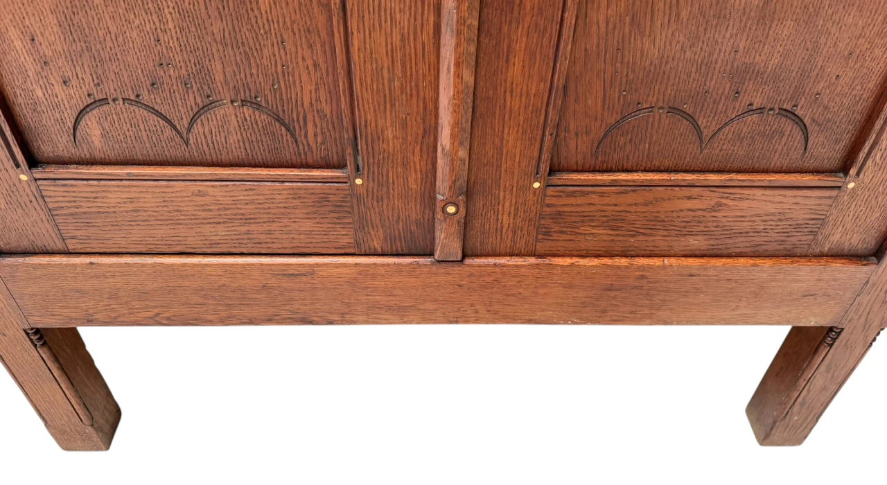 Arts & Crafts Armoire or Bookcase In the style of Architect Lauweriks, 1890s